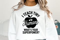 I Teach Tiny Humans svg | Svg Files for Cricut | Shirt Svg Product Image 2