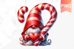 Christmas Gnome Sublimation - Clipart PNG Bundle Product Image 3