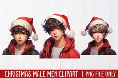 Christmas Male Clipart Men Sublimation Product Image 1