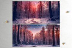 Winter Forest | 18 Christmas Sublimation Mug designs, JPG Product Image 2