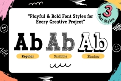 Fox Kiddy : 3 Font Styles Product Image 2
