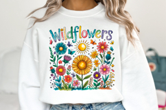 Wildflowers svg | Svg Files for Cricut | Shirt Svg Product Image 1