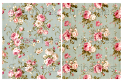 Shabby Chic, Roses, Papers, Junk Journal Product Image 2