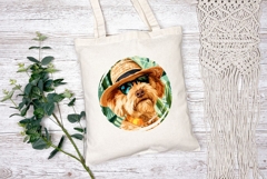 Yorkshire Terrier Illustration, Summer Yorkshire Terrier PNG Product Image 2