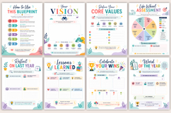 Your Best Year Blueprint | Printable Personal Growth Planner Product Image 2