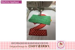 Christmas ELF Numbers machine embroidery bundle 1610B Product Image 3