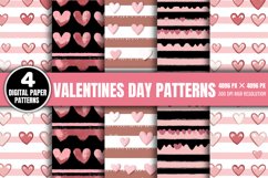 VALENTINES DAY DIGITAL PAPER PNG Product Image 1