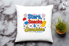 Cherry Bomb USA Patriotic Fourth of July Sublimation PNG Product Image 2