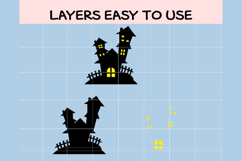 Halloween Haunted House SVG Bundle | Spooky Mansion Clipart Product Image 2