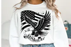USA Eagle Svg Design | Svg Cut Files | Shirt Svg Product Image 1