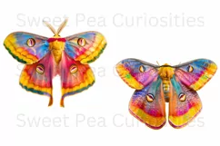 Moths, Junk Journal, PNG, Clipart, Ephemera, Butterflies Product Image 2