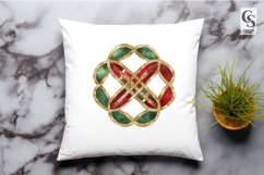 Kwanzaa Celtic Knot Watercolor Clipart Sublimation PNG Product Image 3