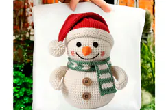 Pink Crochet Christmas PNG Crochet Yarn Christmas PNG Product Image 3