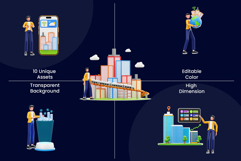 Smart City 3D Illustration Pack Product Image 2