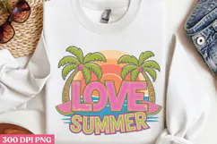 Love Summer PNG, Hello Summer Sublimation PNG Product Image 3