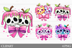 Halloween Skull Clipart. Ghost Halloween Clipart Product Image 1