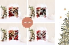 Santa Claus Santa Sack, Christmas Gift Bag Sublimation Product Image 2