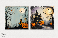 Halloween digital paper Product Image 2
