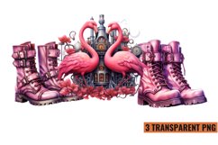 Steampunk Pink Style Sublimation Clipart Product Image 1