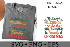 Old Fashioned Family Christmas Svg | Christmas | Shirt Svg Product Image 2