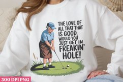 The Love Of All PNG, Funny Grandma Sublimation Quote Product Image 1