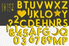 Yellow Foil Balloon Clipart: "Yellow Balloon CLIPART" Product Image 2