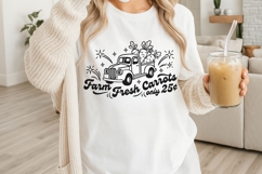 Farm Fresh Carrots Svg, Easter Truck Svg, Easter Carrots Svg Product Image 3