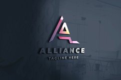 Alliance Letter A Logo Product Image 2