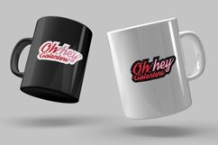 Oh hey Galentine SVG, Valentines girl SVG t-shirt design Product Image 2