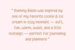 Rummy Raisin - Handwritten Font Product Image 2