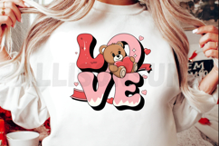 Love Sublimation PNG, Valentine’s Day Sublimation PNG Product Image 2