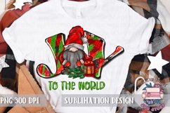 Joy to the world Christmas Sublimation design PNG Product Image 3