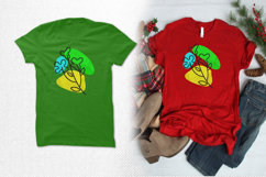 Abstract Floral Line Art Embroidery Design Product Image 2