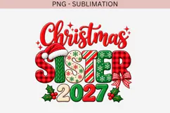 Family Christmas png design for T-shirts Product Image 2