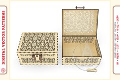 Box Organizer v25 - laser cut file - Glowforge ready SVG Product Image 2