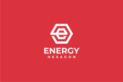 Hexagon Letter E Logo Design Vector Template Product Image 2