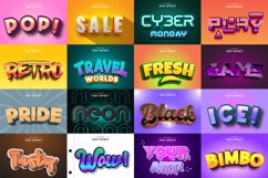 Editable Text Effects Bundle for Illustrator. Vector files Product Image 4