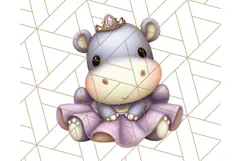 Princess Animal PNG Clipart with Crowns & Royal Accessories Product Image 2