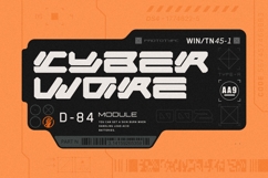 Core Tech - Futuristic Tech Font Product Image 2