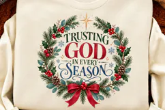 4 Christian Christmas PNG Designs, 4 Christian Inspirational Product Image 2