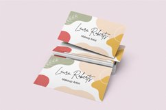 Terracotta Small Business Card Template Product Image 10