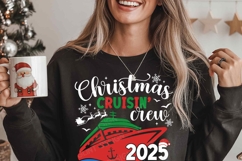 Christmas Cruisin’ Crew 2025 SVG | Xmas Family Cruise PNG Product Image 2