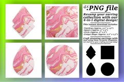 Luxurious Marble Pattern Sublimation Set Product Image 1