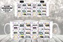 Motivational Mug Wrap Sublimation, Funny Mug Design Product Image 1