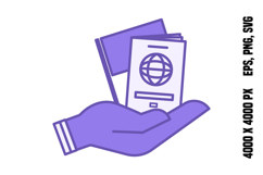 Colored Citizenship Icon Product Image 1