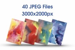 Watercolor backgrounds pack Product Image 2