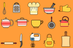 Kitchen Appliances Icon Pack Product Image 2