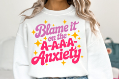 Blaming it on the Anxiety Svg | Svg Cut File | Shirt Svg Product Image 2