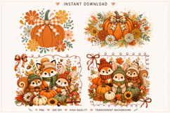 Fall Sublimation Design,Autumn Sublimation PNG,Fall png Product Image 1