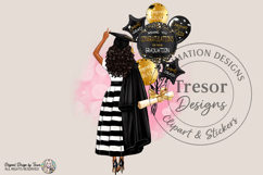Graduation Sweatshirt PNG Black Girl Grad Balloon Design Product Image 2